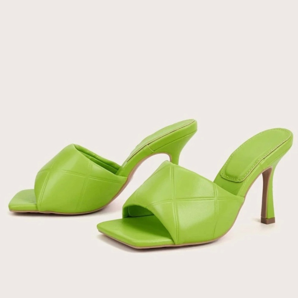 Green heels